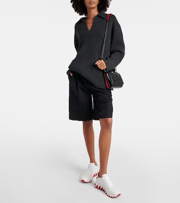 Loubishark leather sneakers | Christian Louboutin