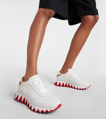 Loubishark leather sneakers | Christian Louboutin
