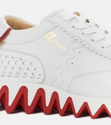 Loubishark leather sneakers | Christian Louboutin