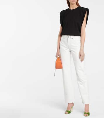 Pantoletten Penelope mit Leder | Paris Texas