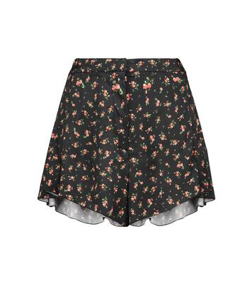 Bedruckte High-Rise Shorts | Rabanne