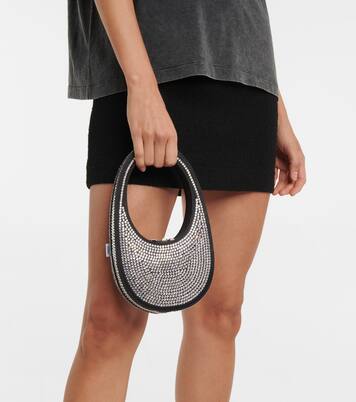 Swipe Mini embellished shoulder bag | Coperni