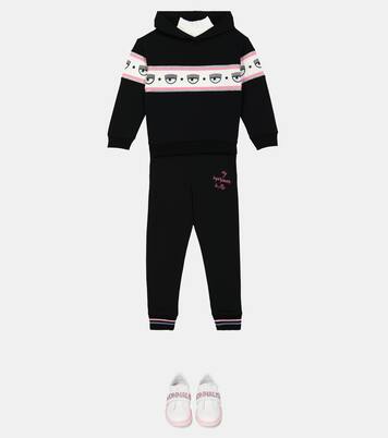 Stretch-cotton jersey sweatpants | Monnalisa