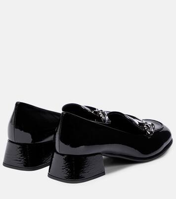 Loafers aus Lackleder | Miu Miu