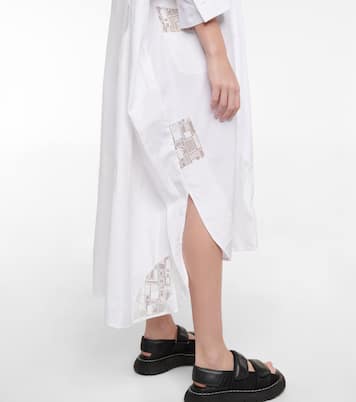 Abito chemisier patchwork Dania in cotone | Joseph