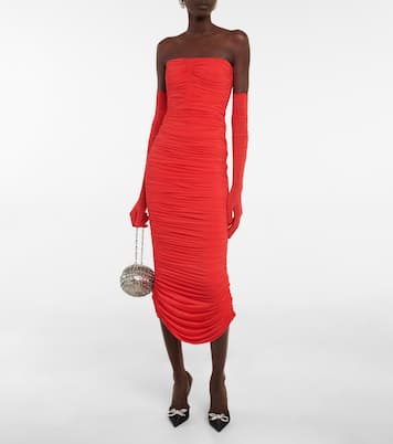 Slingback-Pumps Rosie aus Satin | Amina Muaddi