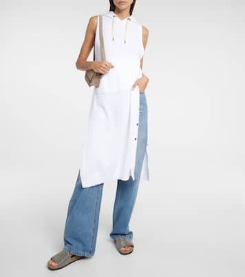 Midikleid aus Baumwolle | Brunello Cucinelli