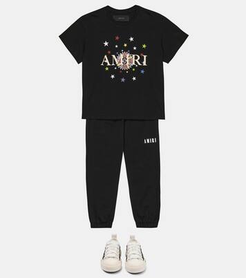Printed cotton jersey T-shirt | Amiri Kids