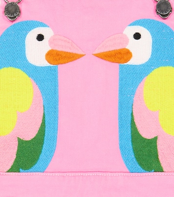 Colorblocked denim overalls | Stella McCartney Kids