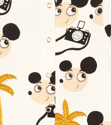 Baby Ritzratz cotton-blend jersey onesie | Mini Rodini