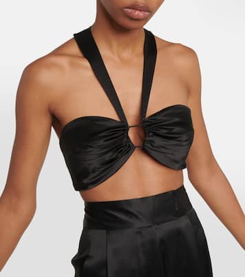 Bralette aus Seidensatin | The Sei