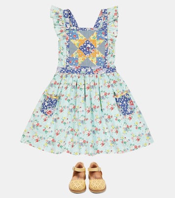 Patchwork floral cotton dress | Polo Ralph Lauren Kids