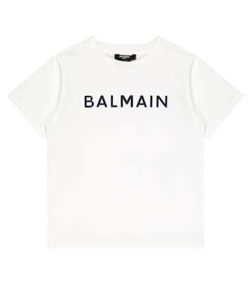 Logo cotton T-shirt | Balmain Kids