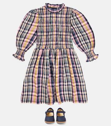 Ricarda checked cotton dress | The New Society