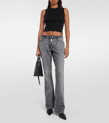 Low-Rise Straight Jeans | Courrèges