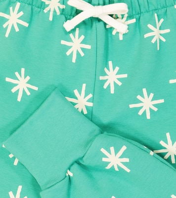 Snow cotton-blend sweatpants  | Tinycottons