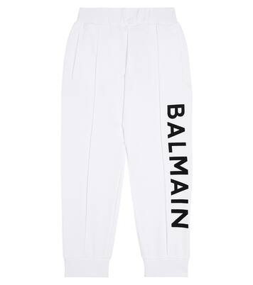 Logo cotton sweatpants | Balmain Kids