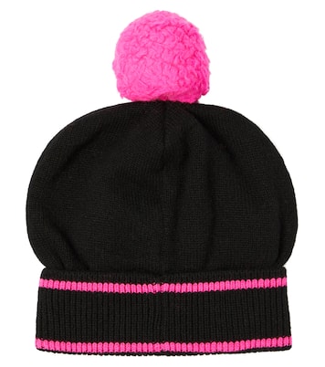 Logo wool cashmere beanie | Balmain Kids