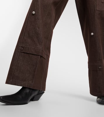 High-Rise-Cargohose aus Baumwolle | Didu