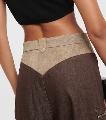 High-Rise-Cargohose aus Baumwolle | Didu