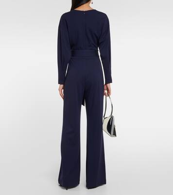 Marilou belted jersey jumpsuit | Diane von Furstenberg