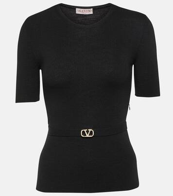 Pullover VLogo Signature aus Schurwolle | Valentino