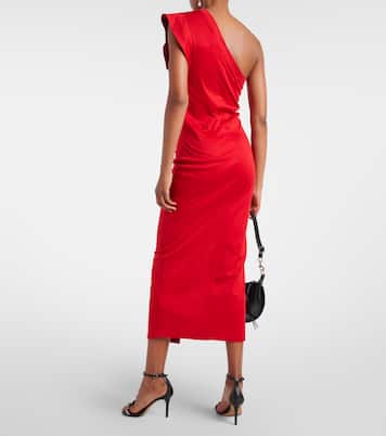 Maude gathered cotton jersey midi dress | Isabel Marant