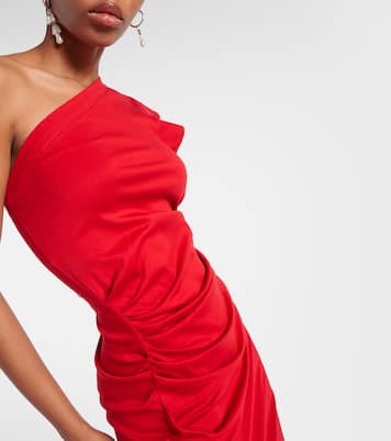 Maude gathered cotton jersey midi dress | Isabel Marant