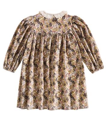 Robe Sophie en coton mélangé à fleurs | C'era Una Volta