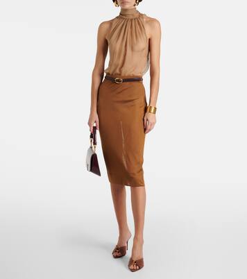 Voltaire patent leather shoulder bag | Saint Laurent