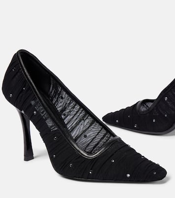 Lotta 100 embellished mesh pumps | Jimmy Choo