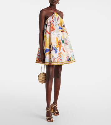 Robe La Charrasca en coton imprimé | Alémais