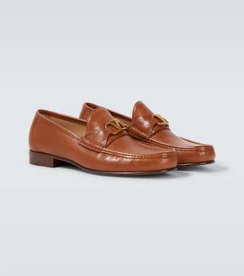 VLogo 레더 로퍼 | Valentino Garavani