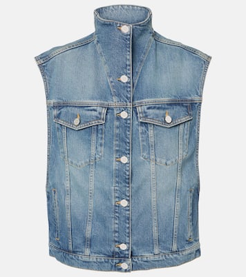 Denim vest | Alaïa