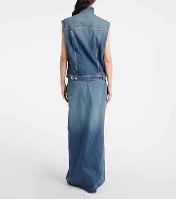 Denim vest | Alaïa