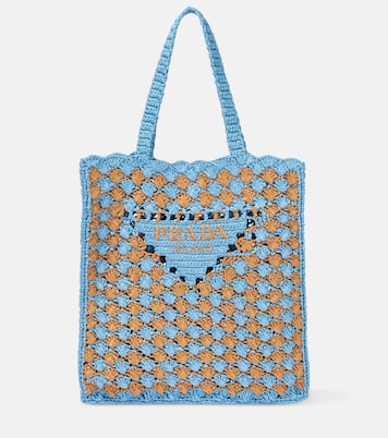 Shopper in crochet | Prada
