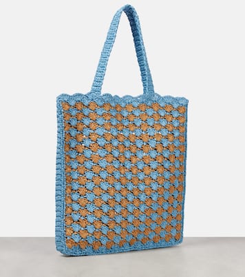 Shopper in crochet | Prada