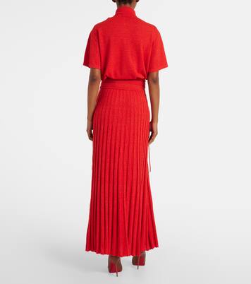 Maxirock Straccio aus einem Leinengemisch | Christopher Esber