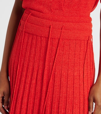 Maxirock Straccio aus einem Leinengemisch | Christopher Esber