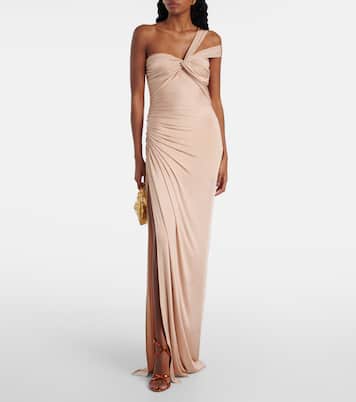 Wedge-Sandalen Nina 105 aus Metallic-Leder | Paris Texas