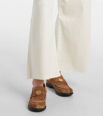 Saige high-rise wide-leg jeans | AG Jeans