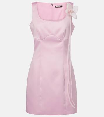 Robe en satin à fleurs | Rotate