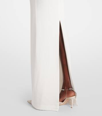 Bridal draped strapless gown | Alex Perry