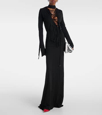 Maxikleid aus Crêpe | The Attico