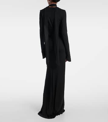 Maxikleid aus Crêpe | The Attico