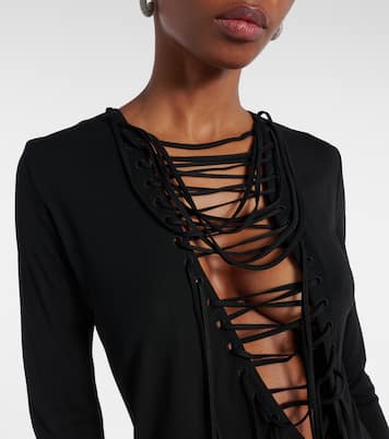 Maxikleid aus Crêpe | The Attico