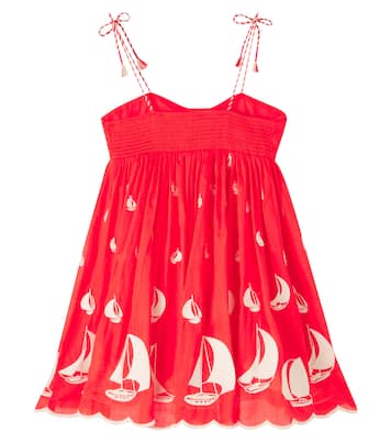 Abito Scarborough in cotone con stampa | Zimmermann Kids