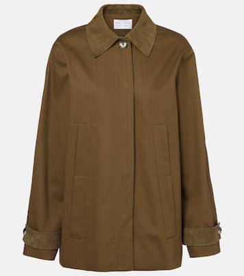 Chaqueta Angela de algodón espigado | Proenza Schouler