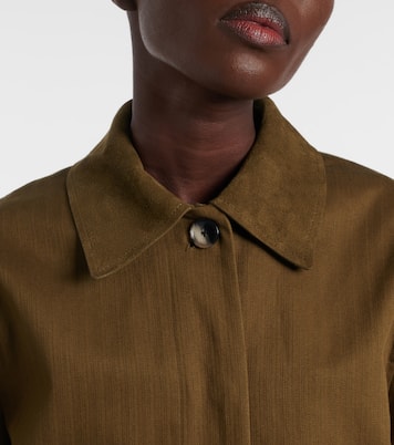 Chaqueta Angela de algodón espigado | Proenza Schouler