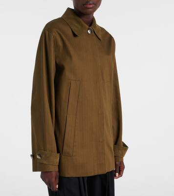 Chaqueta Angela de algodón espigado | Proenza Schouler